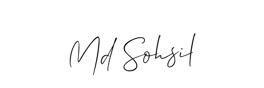 Check out images of Autograph of Md Sohsil name. Actor Md Sohsil Signature Style. Allison_Script is a professional sign style online. Md Sohsil signature style 2 images and pictures png