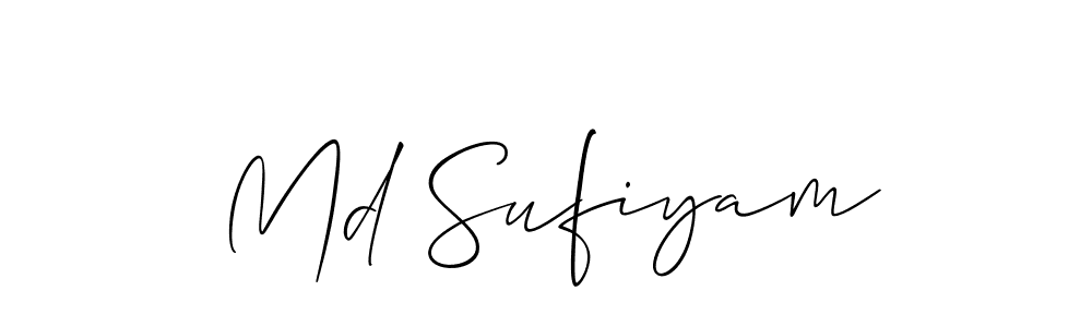 Also You can easily find your signature by using the search form. We will create Md Sufiyam name handwritten signature images for you free of cost using Allison_Script sign style. Md Sufiyam signature style 2 images and pictures png