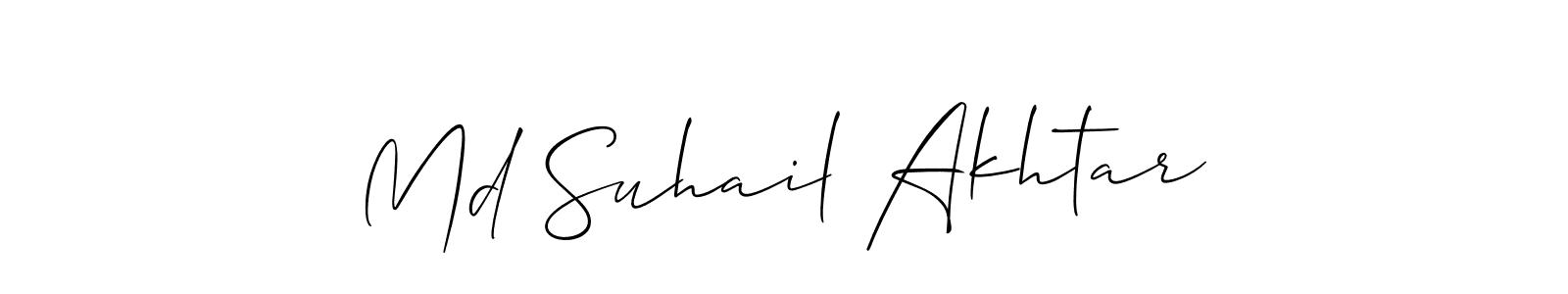 Best and Professional Signature Style for Md Suhail Akhtar. Allison_Script Best Signature Style Collection. Md Suhail Akhtar signature style 2 images and pictures png