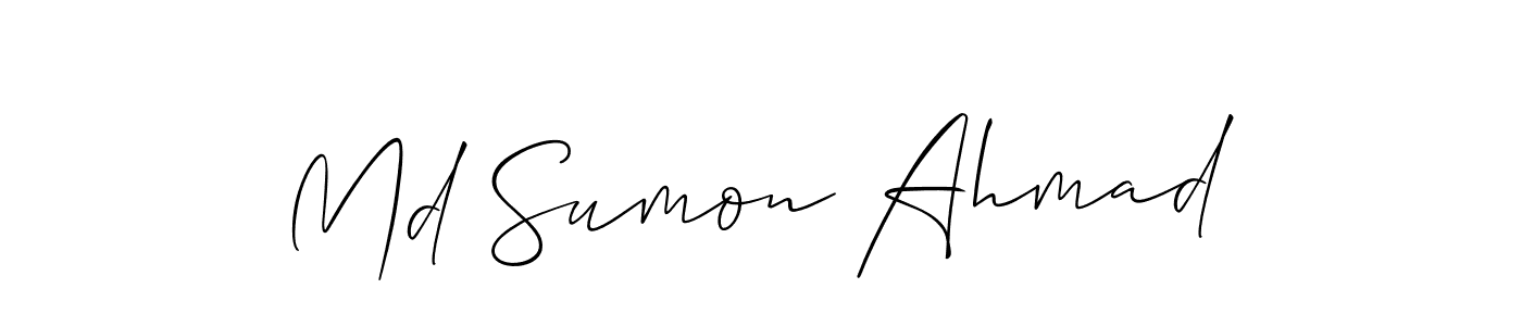 See photos of Md Sumon Ahmad official signature by Spectra . Check more albums & portfolios. Read reviews & check more about Allison_Script font. Md Sumon Ahmad signature style 2 images and pictures png