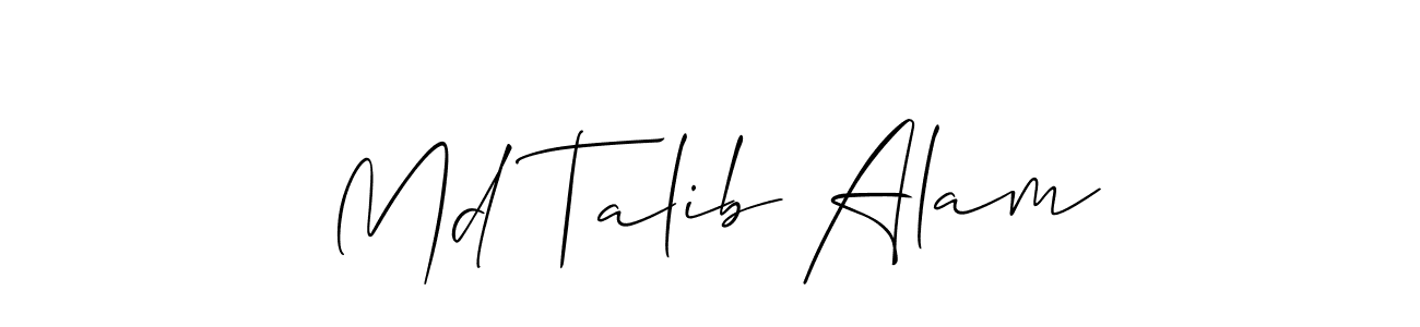 Make a short Md Talib Alam signature style. Manage your documents anywhere anytime using Allison_Script. Create and add eSignatures, submit forms, share and send files easily. Md Talib Alam signature style 2 images and pictures png