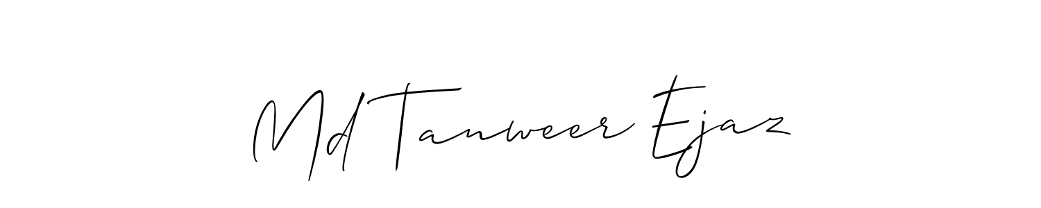 Here are the top 10 professional signature styles for the name Md Tanweer Ejaz. These are the best autograph styles you can use for your name. Md Tanweer Ejaz signature style 2 images and pictures png