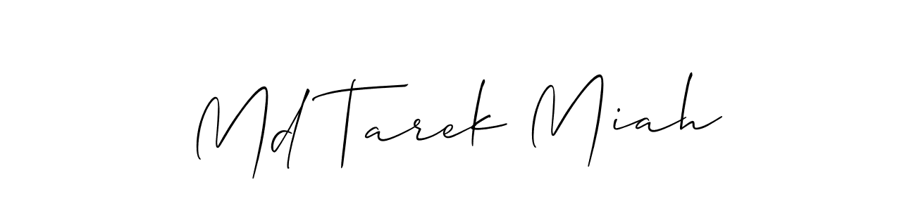 Make a beautiful signature design for name Md Tarek Miah. Use this online signature maker to create a handwritten signature for free. Md Tarek Miah signature style 2 images and pictures png