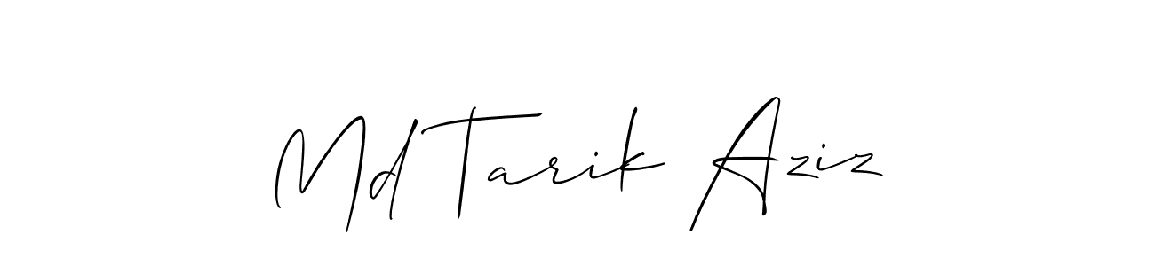 Make a beautiful signature design for name Md Tarik Aziz. Use this online signature maker to create a handwritten signature for free. Md Tarik Aziz signature style 2 images and pictures png