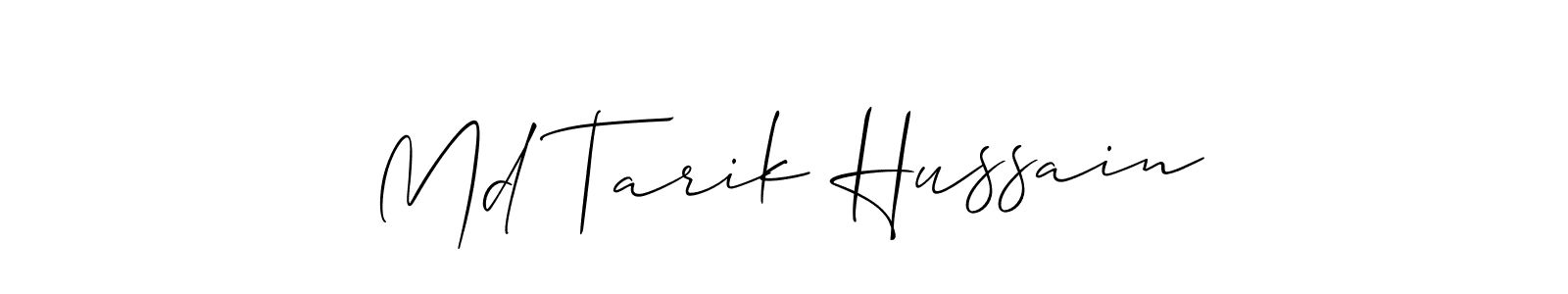 Make a beautiful signature design for name Md Tarik Hussain. Use this online signature maker to create a handwritten signature for free. Md Tarik Hussain signature style 2 images and pictures png