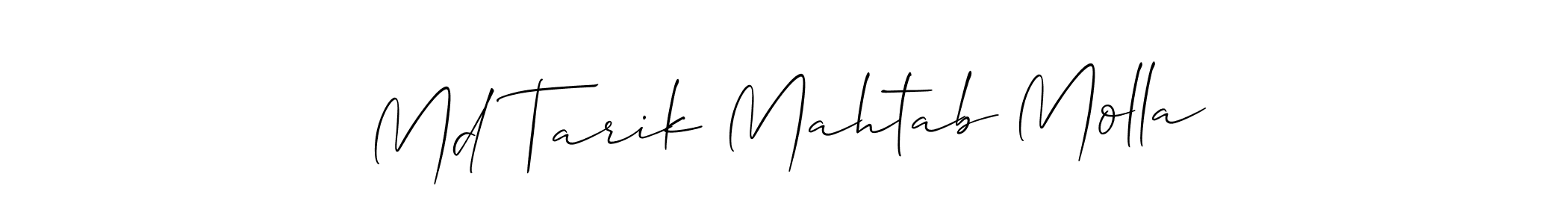 Best and Professional Signature Style for Md Tarik Mahtab Molla. Allison_Script Best Signature Style Collection. Md Tarik Mahtab Molla signature style 2 images and pictures png