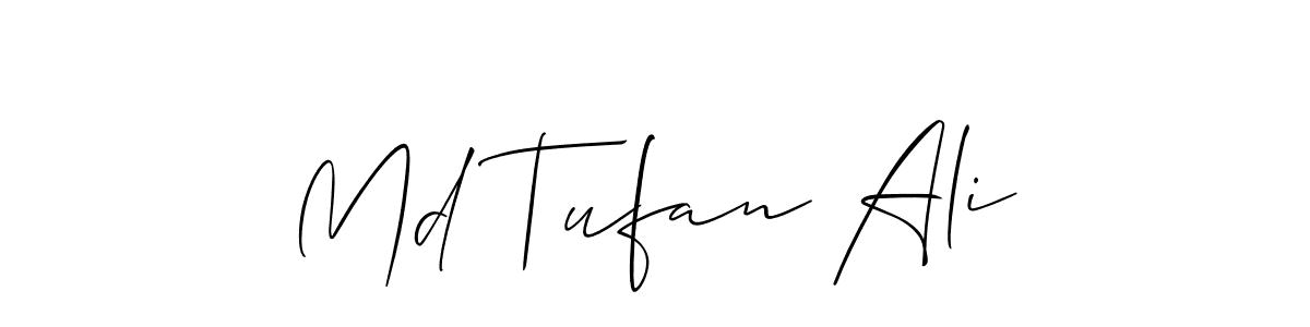 Best and Professional Signature Style for Md Tufan Ali. Allison_Script Best Signature Style Collection. Md Tufan Ali signature style 2 images and pictures png