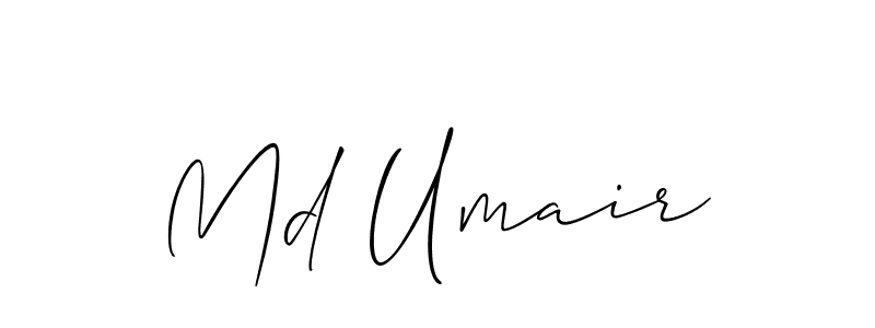 Also we have Md Umair name is the best signature style. Create professional handwritten signature collection using Allison_Script autograph style. Md Umair signature style 2 images and pictures png
