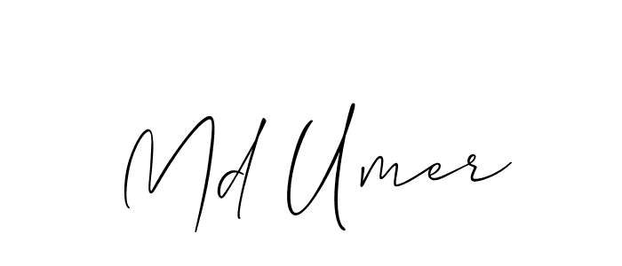 Best and Professional Signature Style for Md Umer. Allison_Script Best Signature Style Collection. Md Umer signature style 2 images and pictures png