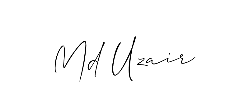 Check out images of Autograph of Md Uzair name. Actor Md Uzair Signature Style. Allison_Script is a professional sign style online. Md Uzair signature style 2 images and pictures png