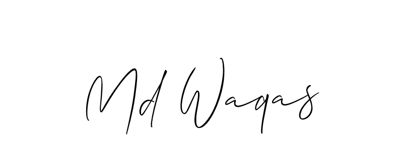 See photos of Md Waqas official signature by Spectra . Check more albums & portfolios. Read reviews & check more about Allison_Script font. Md Waqas signature style 2 images and pictures png