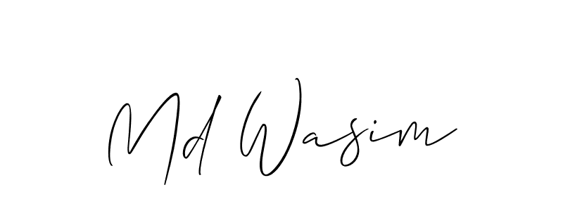 This is the best signature style for the Md Wasim name. Also you like these signature font (Allison_Script). Mix name signature. Md Wasim signature style 2 images and pictures png