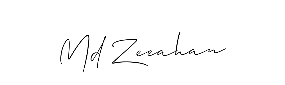 Once you've used our free online signature maker to create your best signature Allison_Script style, it's time to enjoy all of the benefits that Md Zeeahan name signing documents. Md Zeeahan signature style 2 images and pictures png