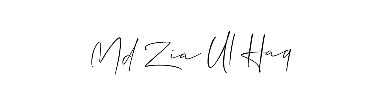 You should practise on your own different ways (Allison_Script) to write your name (Md Zia Ul Haq) in signature. don't let someone else do it for you. Md Zia Ul Haq signature style 2 images and pictures png