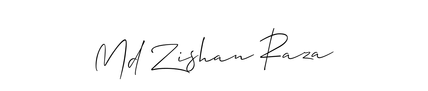 Best and Professional Signature Style for Md Zishan Raza. Allison_Script Best Signature Style Collection. Md Zishan Raza signature style 2 images and pictures png