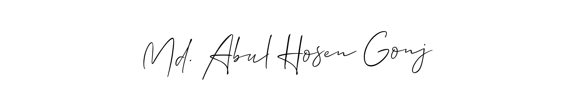 You can use this online signature creator to create a handwritten signature for the name Md. Abul Hosen Gonj. This is the best online autograph maker. Md. Abul Hosen Gonj signature style 2 images and pictures png