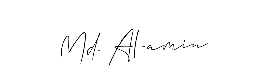 Once you've used our free online signature maker to create your best signature Allison_Script style, it's time to enjoy all of the benefits that Md. Al-amin name signing documents. Md. Al-amin signature style 2 images and pictures png