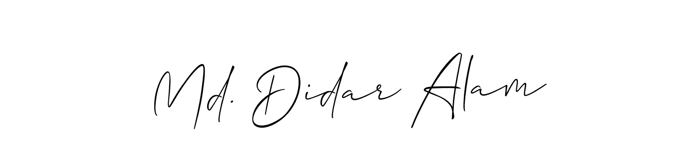 See photos of Md. Didar Alam official signature by Spectra . Check more albums & portfolios. Read reviews & check more about Allison_Script font. Md. Didar Alam signature style 2 images and pictures png