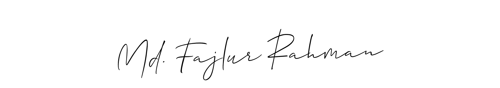 Best and Professional Signature Style for Md. Fajlur Rahman. Allison_Script Best Signature Style Collection. Md. Fajlur Rahman signature style 2 images and pictures png