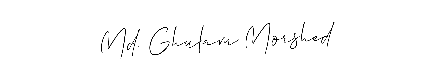 Here are the top 10 professional signature styles for the name Md. Ghulam Morshed. These are the best autograph styles you can use for your name. Md. Ghulam Morshed signature style 2 images and pictures png