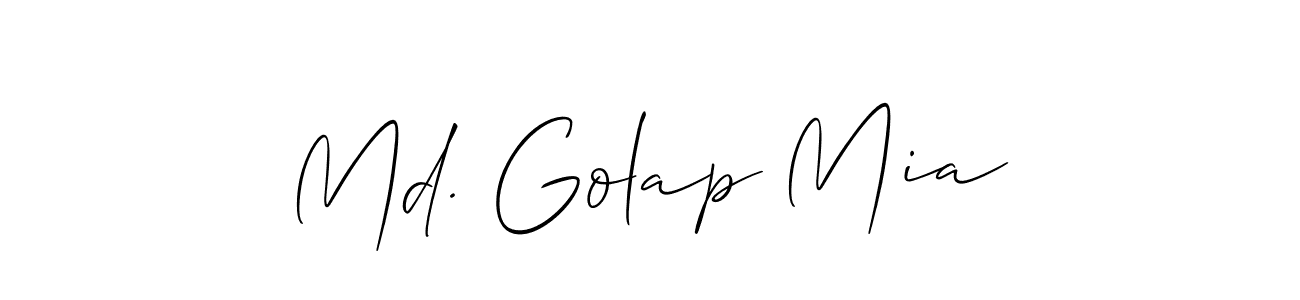 Make a beautiful signature design for name Md. Golap Mia. Use this online signature maker to create a handwritten signature for free. Md. Golap Mia signature style 2 images and pictures png