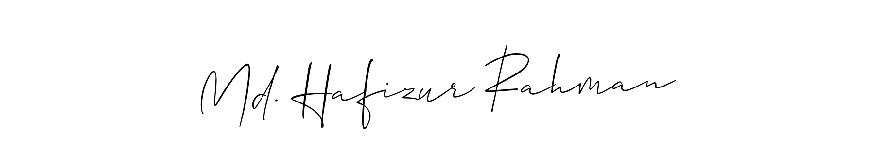 It looks lik you need a new signature style for name Md. Hafizur Rahman. Design unique handwritten (Allison_Script) signature with our free signature maker in just a few clicks. Md. Hafizur Rahman signature style 2 images and pictures png