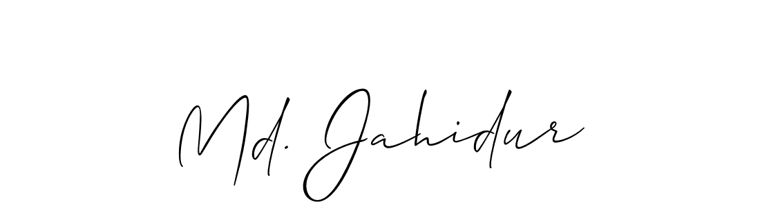 You can use this online signature creator to create a handwritten signature for the name Md. Jahidur. This is the best online autograph maker. Md. Jahidur signature style 2 images and pictures png