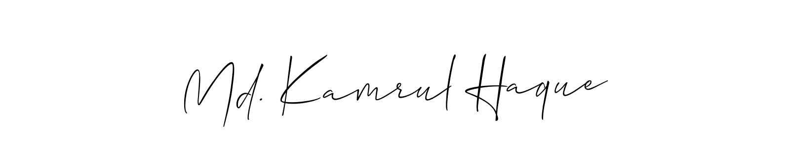 Check out images of Autograph of Md. Kamrul Haque name. Actor Md. Kamrul Haque Signature Style. Allison_Script is a professional sign style online. Md. Kamrul Haque signature style 2 images and pictures png