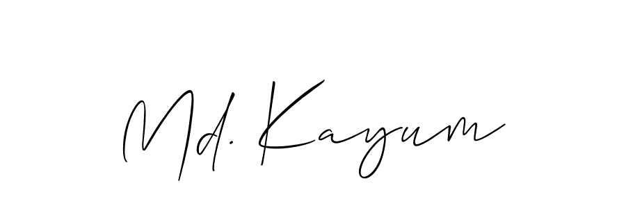 You can use this online signature creator to create a handwritten signature for the name Md. Kayum. This is the best online autograph maker. Md. Kayum signature style 2 images and pictures png