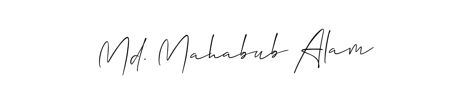 Once you've used our free online signature maker to create your best signature Allison_Script style, it's time to enjoy all of the benefits that Md. Mahabub Alam name signing documents. Md. Mahabub Alam signature style 2 images and pictures png