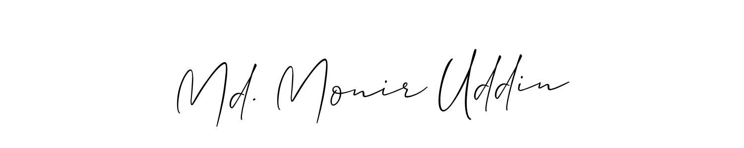 Check out images of Autograph of Md. Monir Uddin name. Actor Md. Monir Uddin Signature Style. Allison_Script is a professional sign style online. Md. Monir Uddin signature style 2 images and pictures png