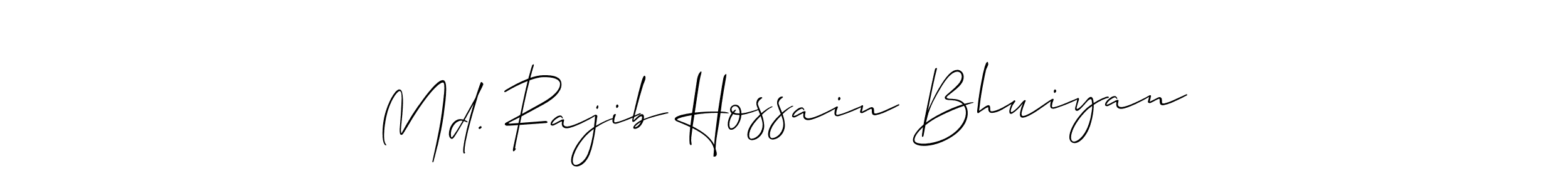 How to Draw Md. Rajib Hossain Bhuiyan signature style? Allison_Script is a latest design signature styles for name Md. Rajib Hossain Bhuiyan. Md. Rajib Hossain Bhuiyan signature style 2 images and pictures png