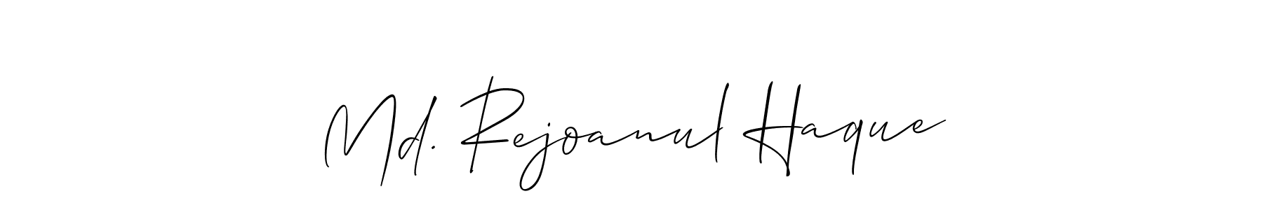 if you are searching for the best signature style for your name Md. Rejoanul Haque. so please give up your signature search. here we have designed multiple signature styles  using Allison_Script. Md. Rejoanul Haque signature style 2 images and pictures png