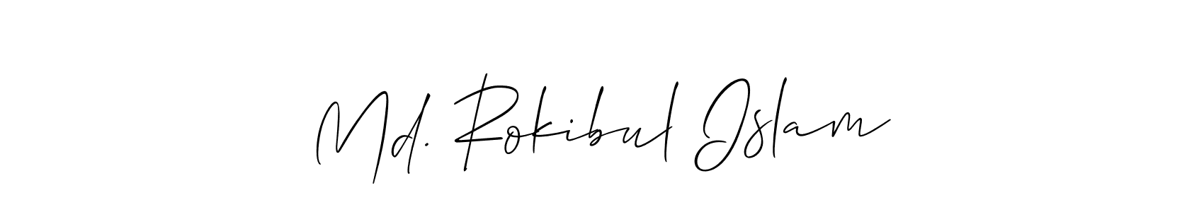 Check out images of Autograph of Md. Rokibul Islam name. Actor Md. Rokibul Islam Signature Style. Allison_Script is a professional sign style online. Md. Rokibul Islam signature style 2 images and pictures png