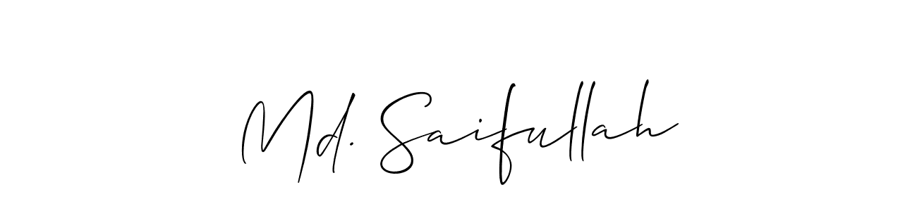 This is the best signature style for the Md. Saifullah name. Also you like these signature font (Allison_Script). Mix name signature. Md. Saifullah signature style 2 images and pictures png