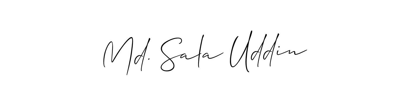 Best and Professional Signature Style for Md. Sala Uddin. Allison_Script Best Signature Style Collection. Md. Sala Uddin signature style 2 images and pictures png