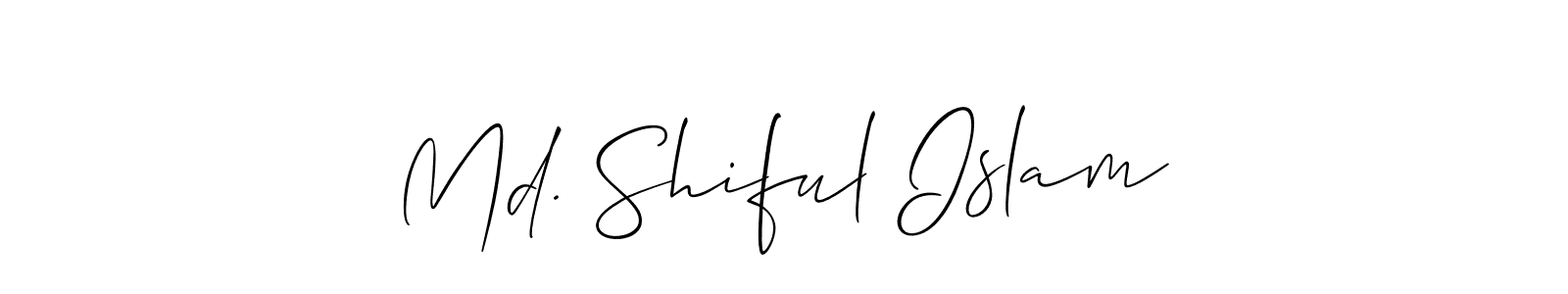 Make a beautiful signature design for name Md. Shiful Islam. Use this online signature maker to create a handwritten signature for free. Md. Shiful Islam signature style 2 images and pictures png