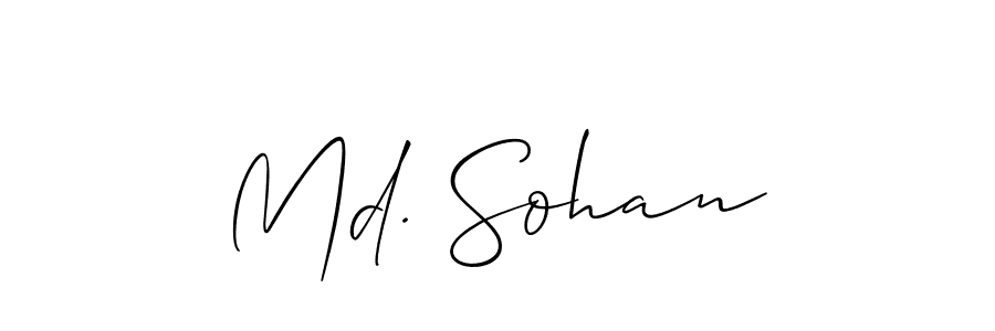 Make a beautiful signature design for name Md. Sohan. Use this online signature maker to create a handwritten signature for free. Md. Sohan signature style 2 images and pictures png