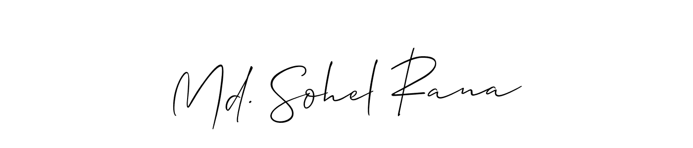 Best and Professional Signature Style for Md. Sohel Rana. Allison_Script Best Signature Style Collection. Md. Sohel Rana signature style 2 images and pictures png