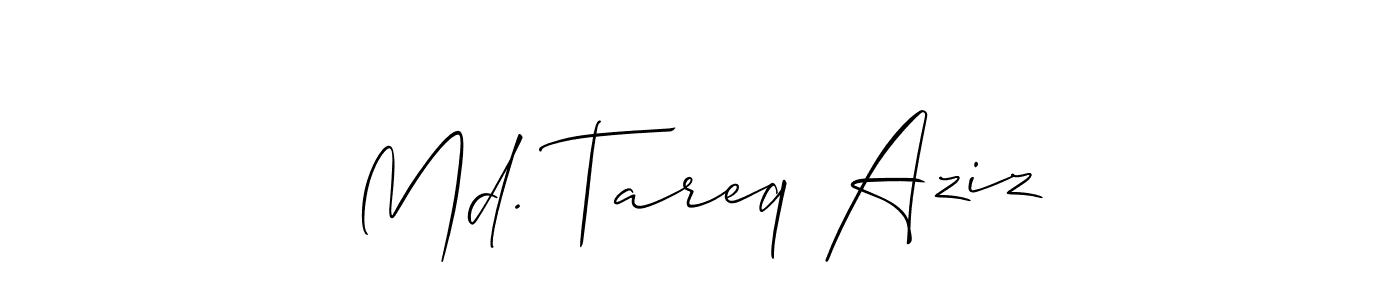 Here are the top 10 professional signature styles for the name Md. Tareq Aziz. These are the best autograph styles you can use for your name. Md. Tareq Aziz signature style 2 images and pictures png