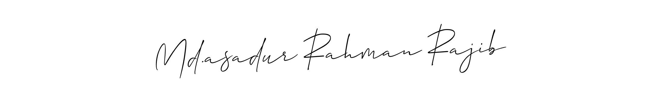 Best and Professional Signature Style for Md.asadur Rahman Rajib. Allison_Script Best Signature Style Collection. Md.asadur Rahman Rajib signature style 2 images and pictures png