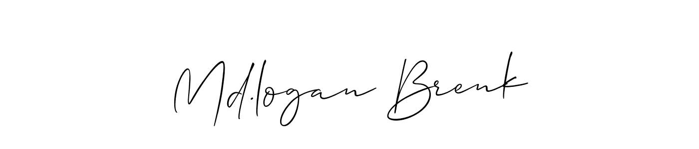 You can use this online signature creator to create a handwritten signature for the name Md.logan Brenk. This is the best online autograph maker. Md.logan Brenk signature style 2 images and pictures png