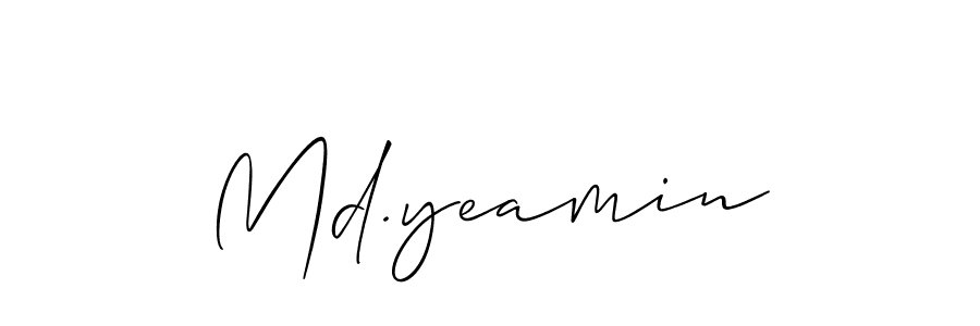 Here are the top 10 professional signature styles for the name Md.yeamin. These are the best autograph styles you can use for your name. Md.yeamin signature style 2 images and pictures png