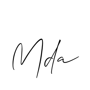 Best and Professional Signature Style for Mda. Allison_Script Best Signature Style Collection. Mda signature style 2 images and pictures png