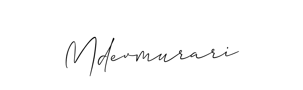 Best and Professional Signature Style for Mdevmurari. Allison_Script Best Signature Style Collection. Mdevmurari signature style 2 images and pictures png