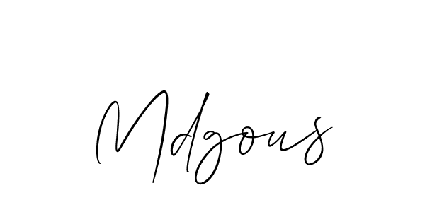 Similarly Allison_Script is the best handwritten signature design. Signature creator online .You can use it as an online autograph creator for name Mdgous. Mdgous signature style 2 images and pictures png
