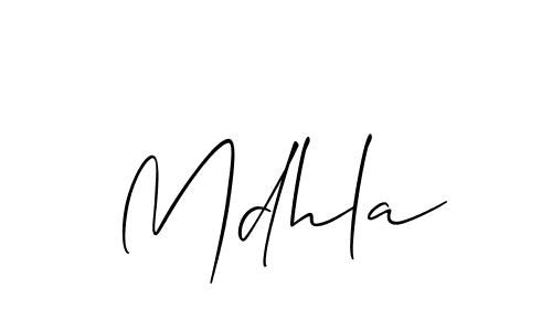 Make a short Mdhla signature style. Manage your documents anywhere anytime using Allison_Script. Create and add eSignatures, submit forms, share and send files easily. Mdhla signature style 2 images and pictures png