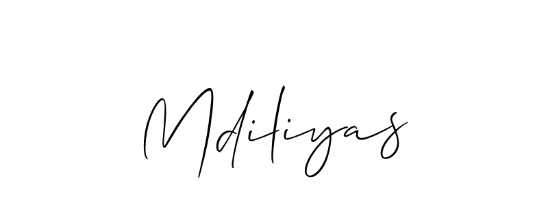 Make a beautiful signature design for name Mdiliyas. Use this online signature maker to create a handwritten signature for free. Mdiliyas signature style 2 images and pictures png