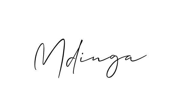 Once you've used our free online signature maker to create your best signature Allison_Script style, it's time to enjoy all of the benefits that Mdinga name signing documents. Mdinga signature style 2 images and pictures png