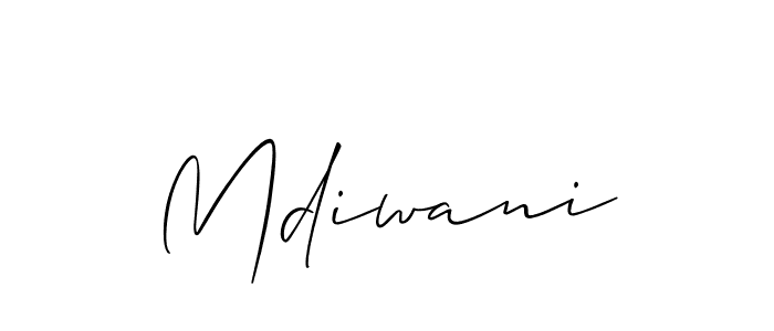 Similarly Allison_Script is the best handwritten signature design. Signature creator online .You can use it as an online autograph creator for name Mdiwani. Mdiwani signature style 2 images and pictures png